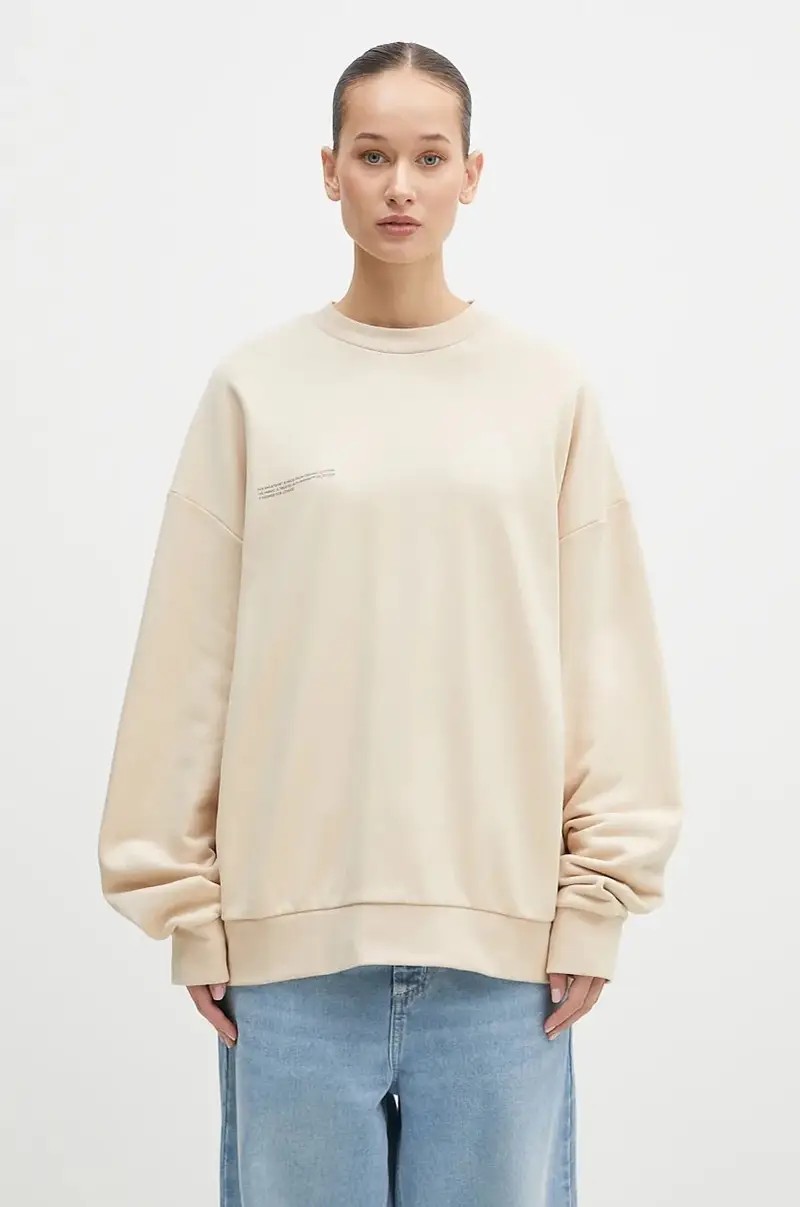 felpa in cotone Beige