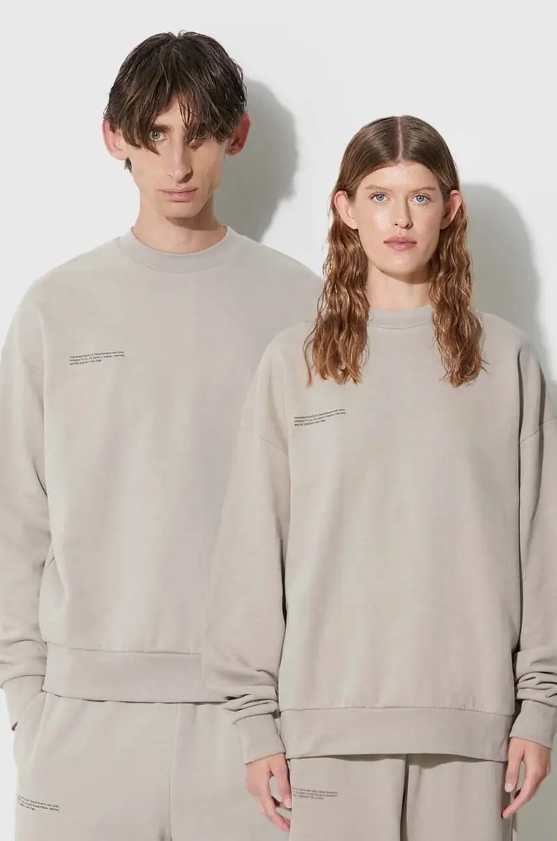 felpa in cotone Grigio