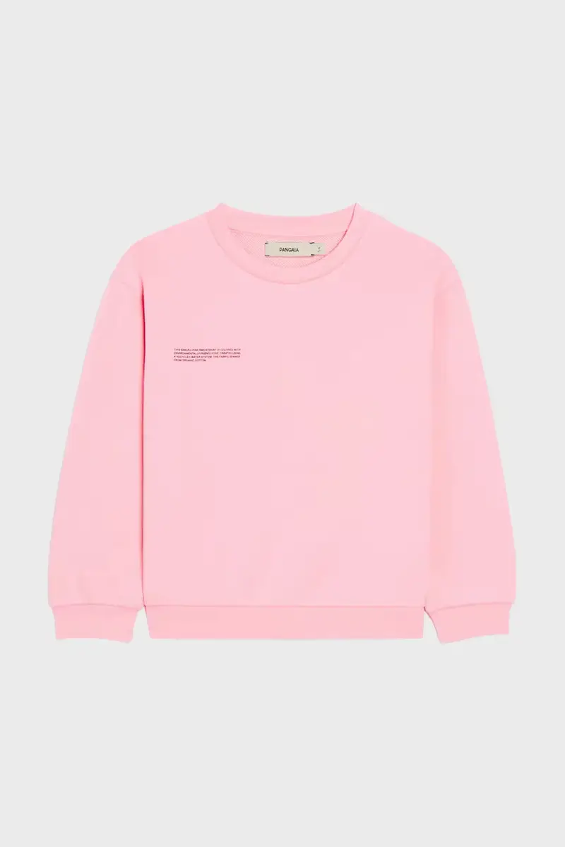 felpa KIDS' 365 MIDWEIGHT SWEATSHIRT colore rosa 10000279