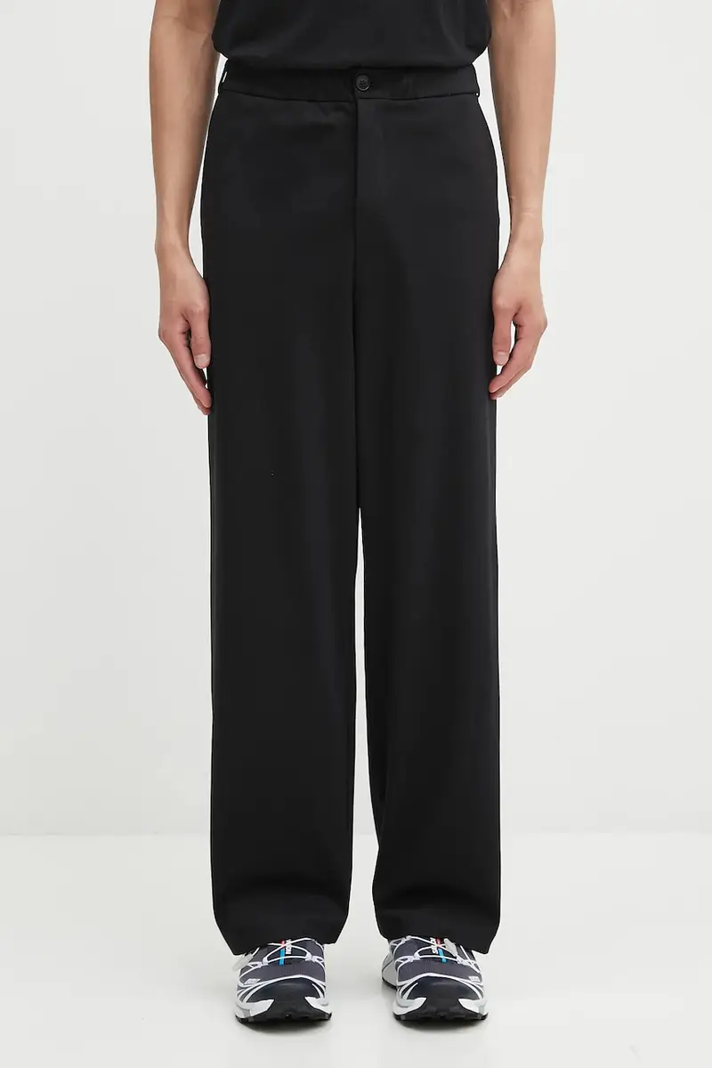 pantaloni in cotone DNA Interlock Trouser uomo colore nero 10002443