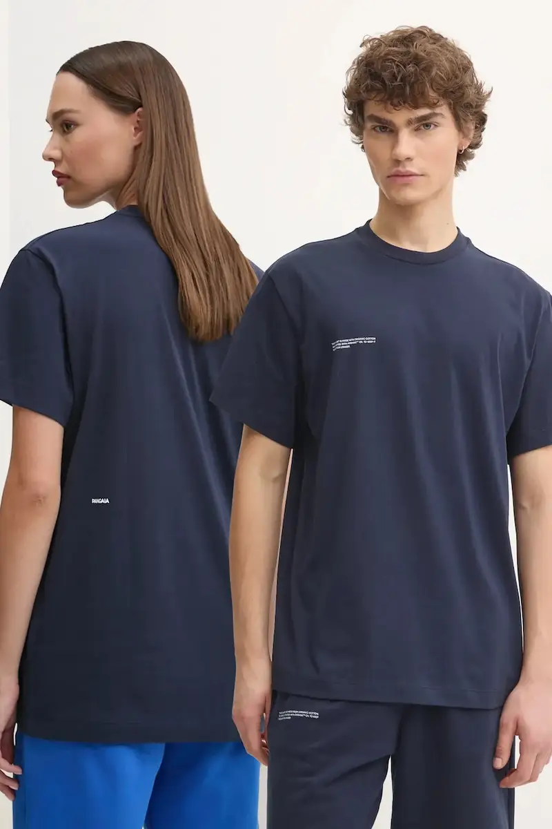 t-shirt in cotone colore blu navy