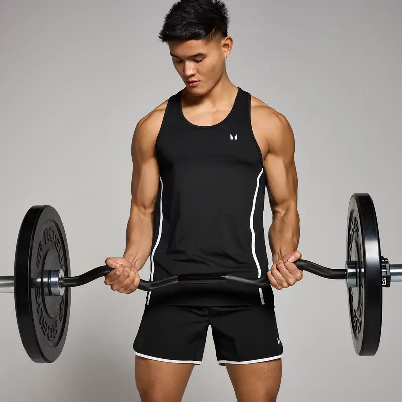 Pantaloncini 13 cm MP Tempo Binding da uomo - Neri - XXL miniatura 3