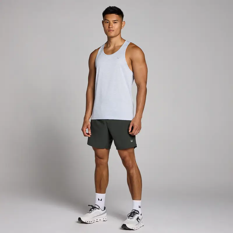 Pantaloncini 18 cm MP Tempo da uomo - Nero slavato - XL miniatura 2