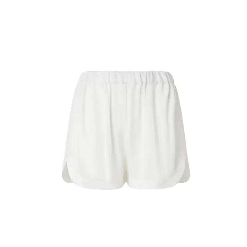 pantaloncini donna pinko - stai con me shorts lino - bianco