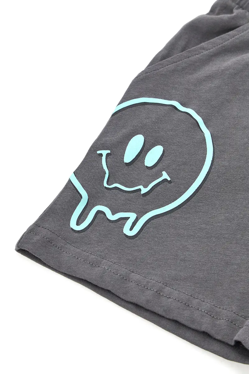 Pantaloncini Grigi Con Tasche Pitt Kids PT-K-SH-7021 miniatura 3