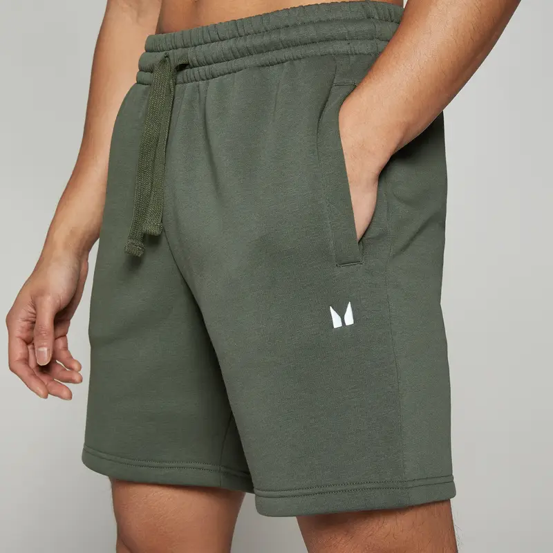 Pantaloncini in felpa MP Rest Day da uomo - Verde timo - XS miniatura 3