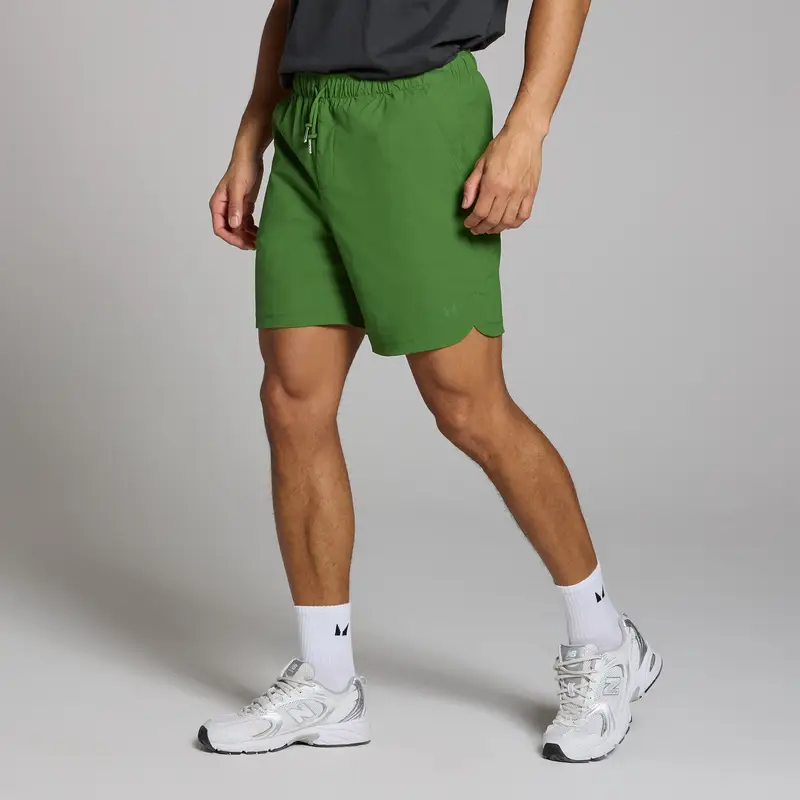 Pantaloncini in tessuto MP Lifestyle da uomo - Verde pino scuro - XS