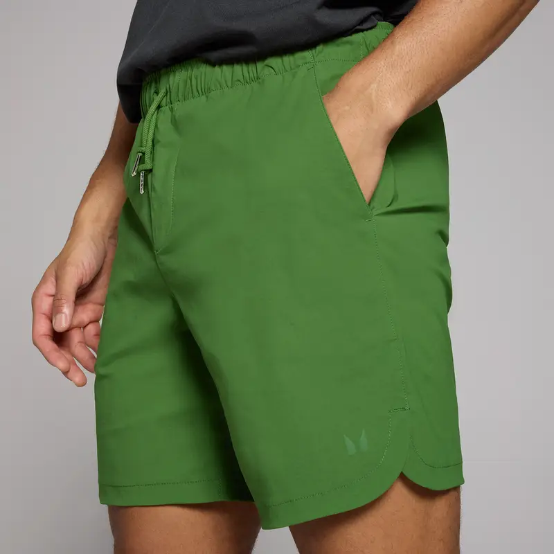 Pantaloncini in tessuto MP Lifestyle da uomo - Verde pino scuro - XS miniatura 3