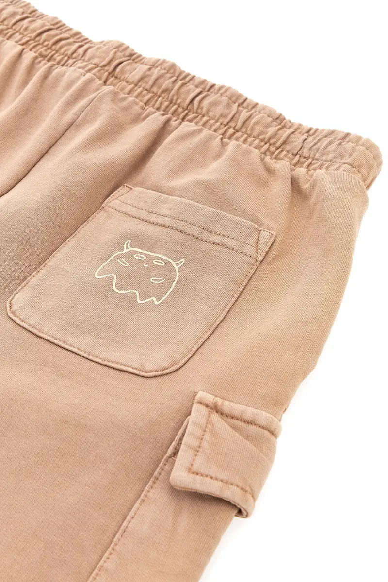 Pantaloncini Marroni Con Tasche PITT KIDS PT-K-SH-7039 miniatura 3