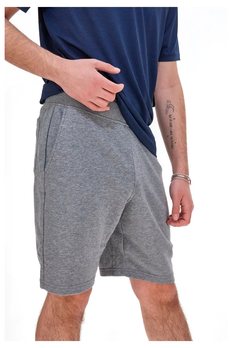 Pantaloncini Short Skechers Explorer 9 Grigi