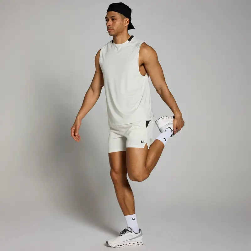 Pantaloncini sportivi da 13 cm in tessuto MP da uomo - Mist - XXL miniatura 2