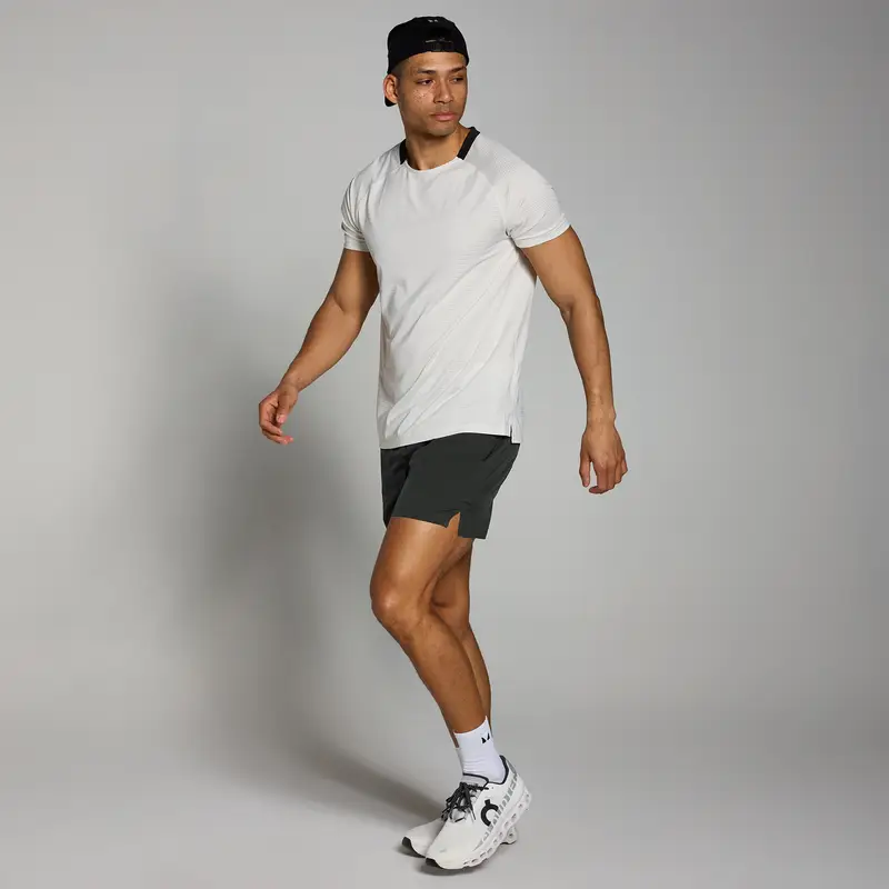 Pantaloncini sportivi da 13 cm in tessuto MP da uomo - Nero slavato - XS miniatura 2