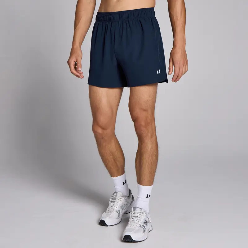 Pantaloncini sportivi in tessuto 13 cm MP da uomo - Blu navy - L