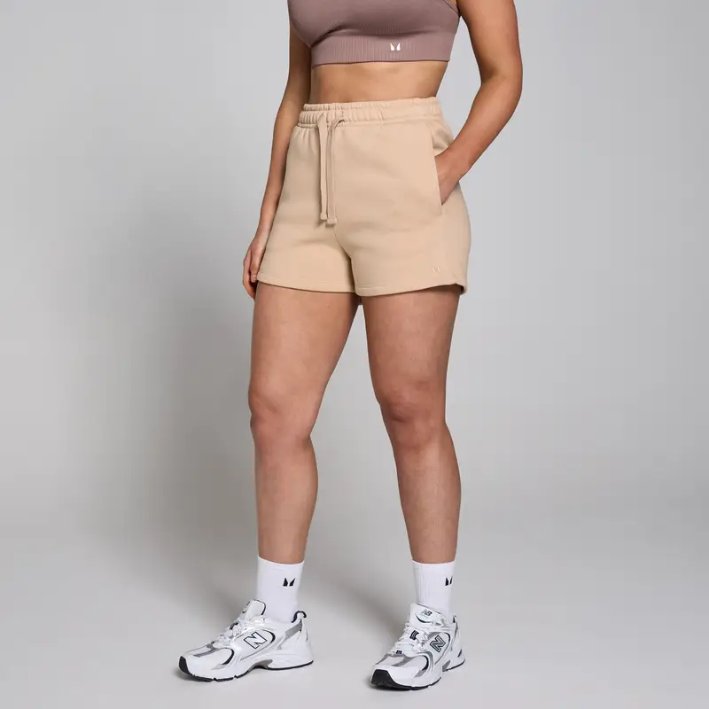 Pantaloncini sportivi MP Tempo da donna - Crema - S