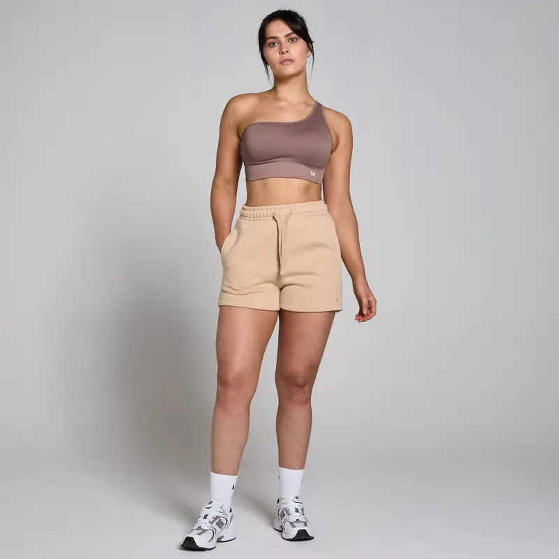 Pantaloncini sportivi MP Tempo da donna - Crema - S miniatura 2