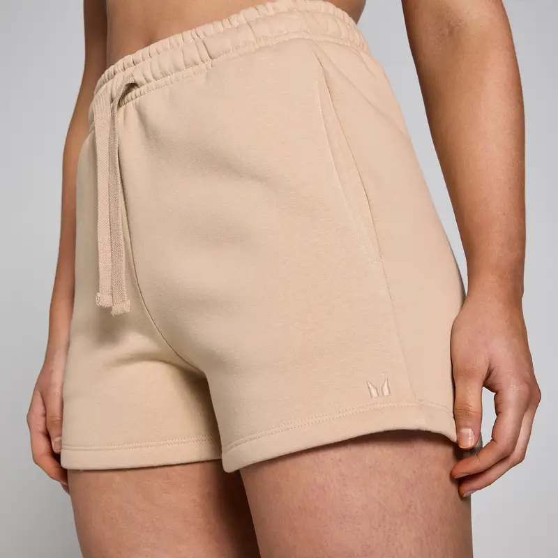 Pantaloncini sportivi MP Tempo da donna - Crema - S miniatura 3