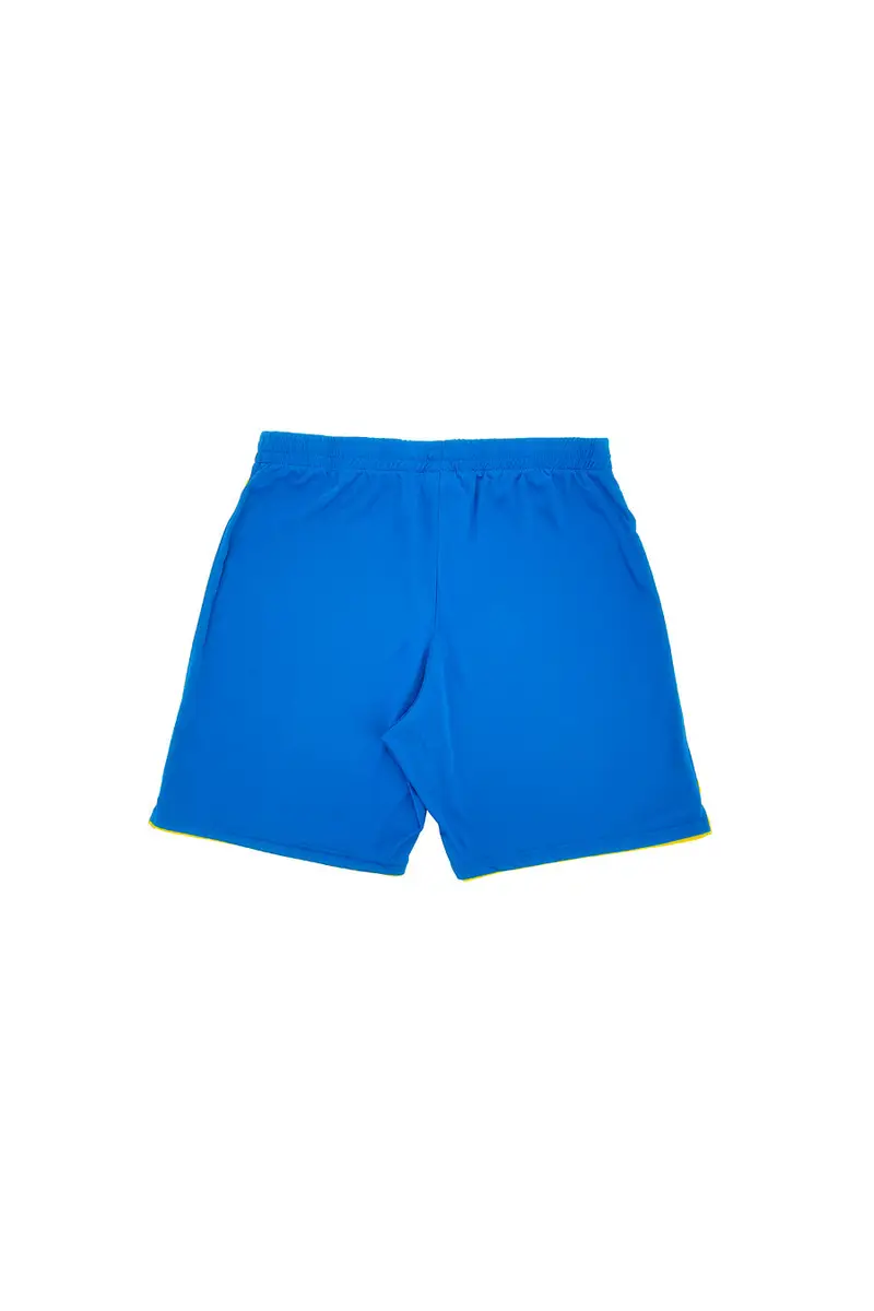 Pantaloncino Azzurro con Bordo Giallo da Calcio JOMA LIGA miniatura 2