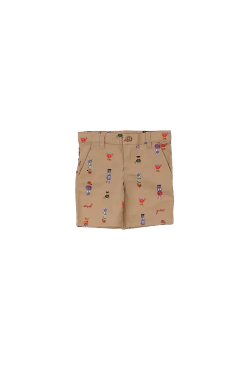 Pantaloncino Bambino GUESS Beige Gabardine shorts