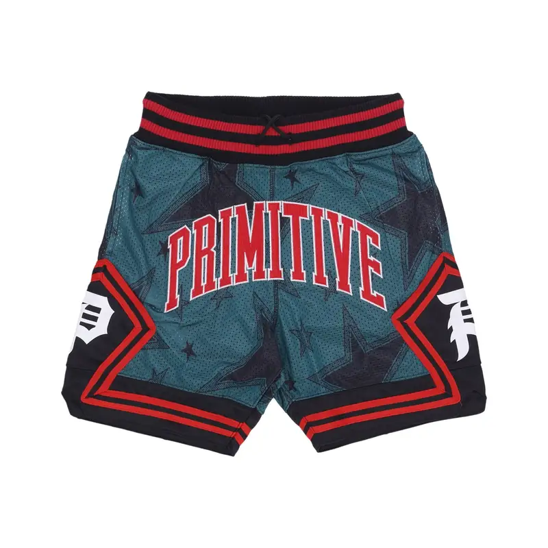 Pantaloncino Tipo Basket Uomo Mesh Basketball Short Green