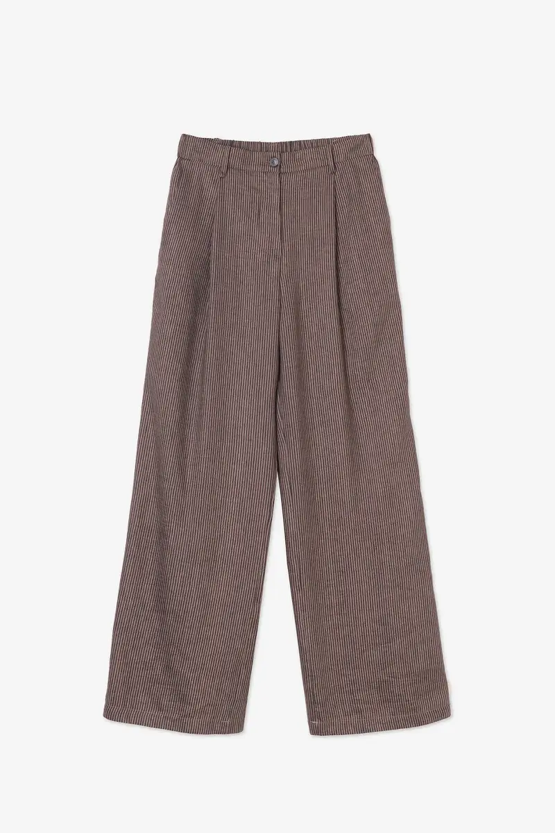 Pantalone a microrighe