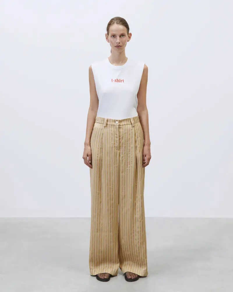 Pantalone a riga piccola