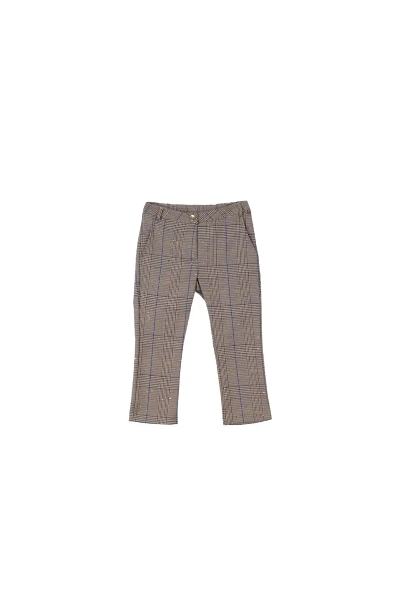 Pantalone Bambina MANILA GRACE Unica Righe e pailettes