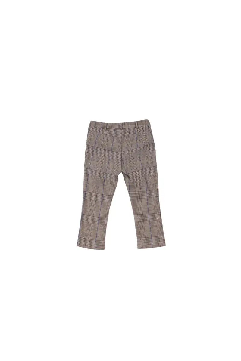 Pantalone Bambina MANILA GRACE Unica Righe e pailettes miniatura 2