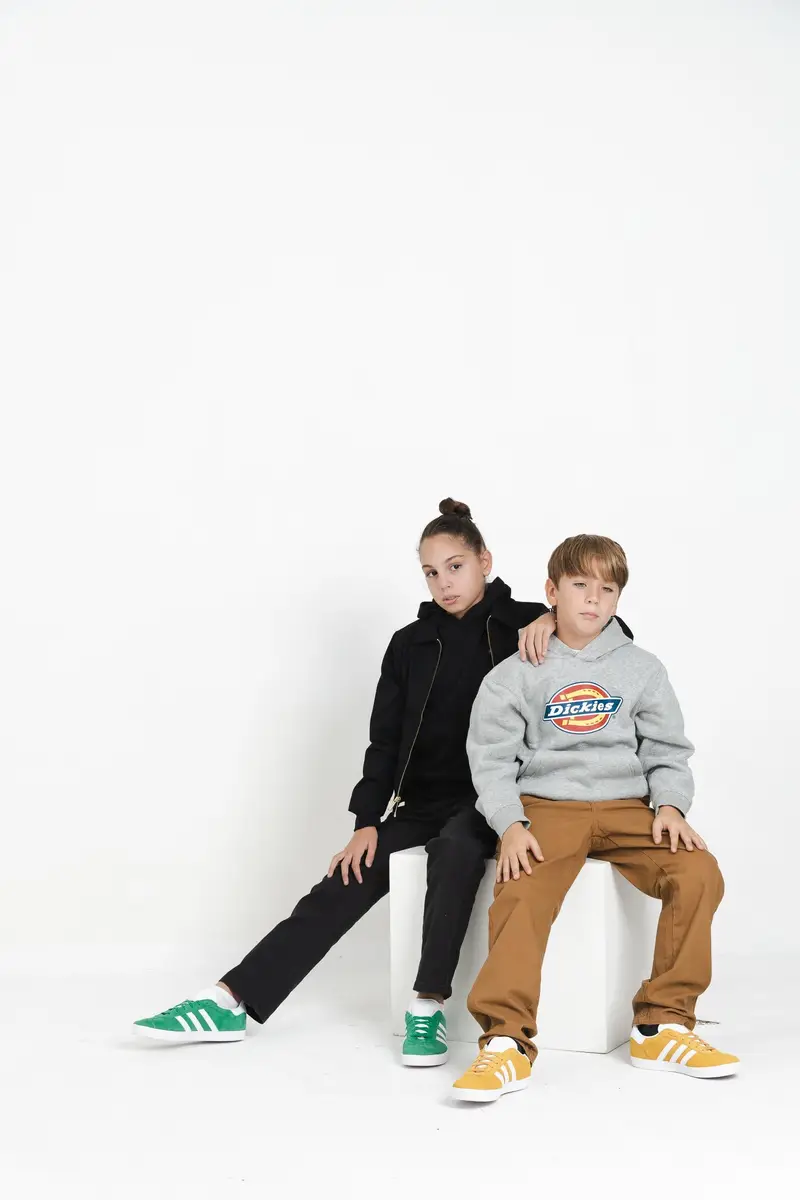 Pantalone casual Millerville nero per bambino e bambina miniatura 2