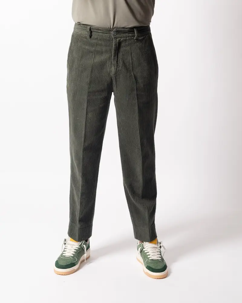 Pantalone Chiba Velluto Verde