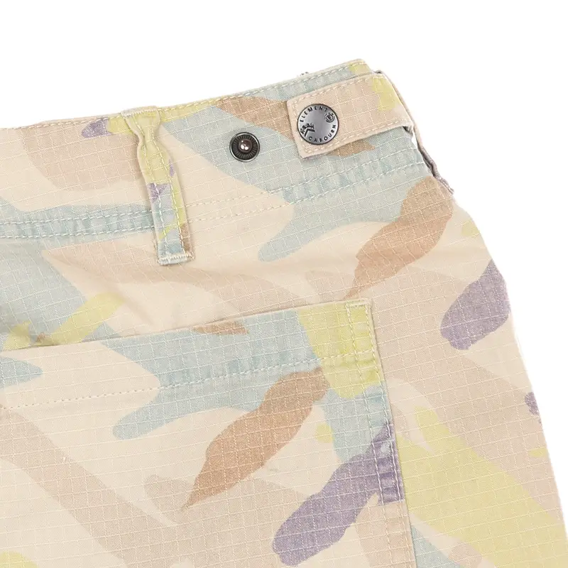 Pantalone Corto Uomo Cabourn Overall Shorts Abstract Camo