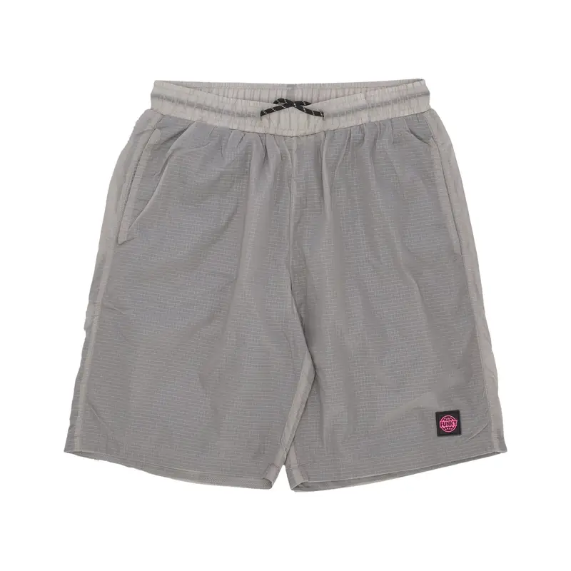 Pantalone Corto Uomo Hike Nylon Ripstop Shorts Grey