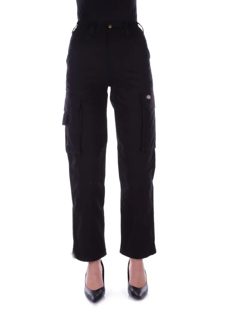 Pantalone Donna DICKIES Nero Hooper bay cargo