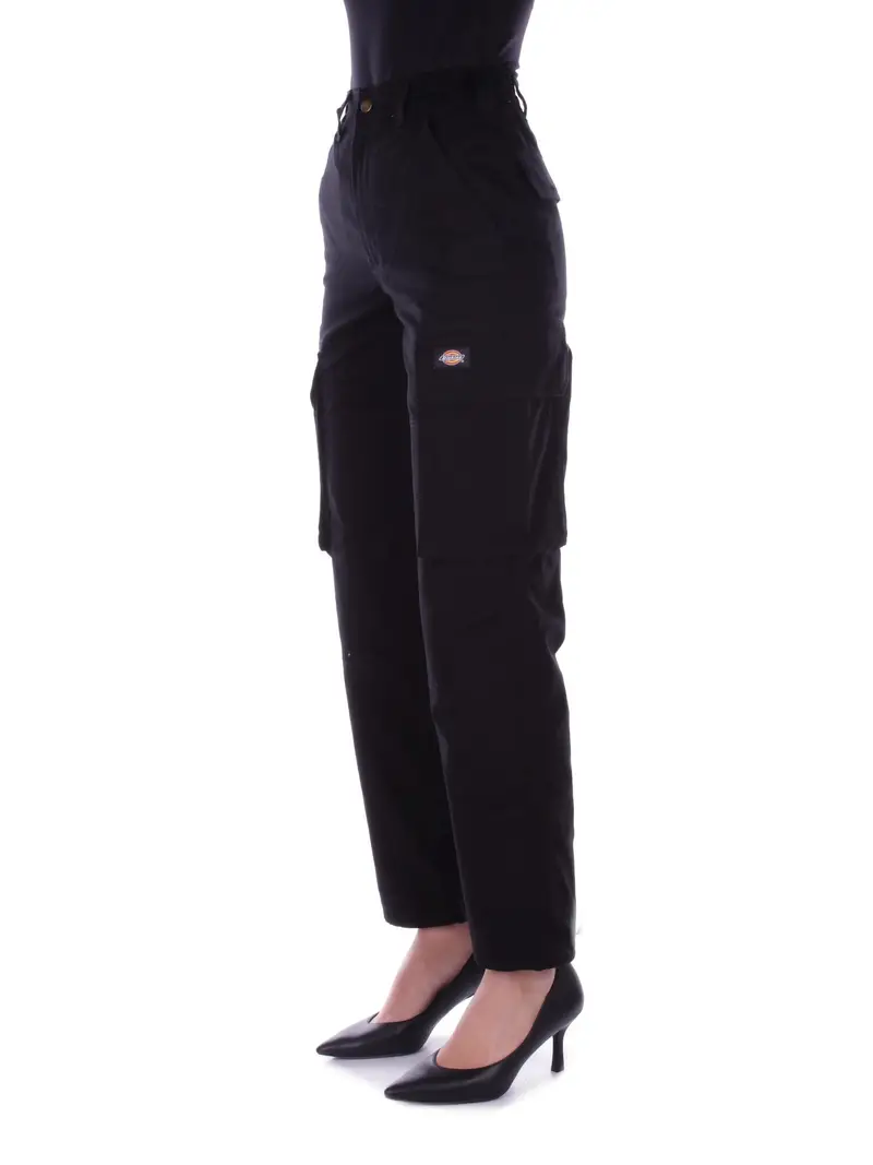 Pantalone Donna DICKIES Nero Hooper bay cargo miniatura 2