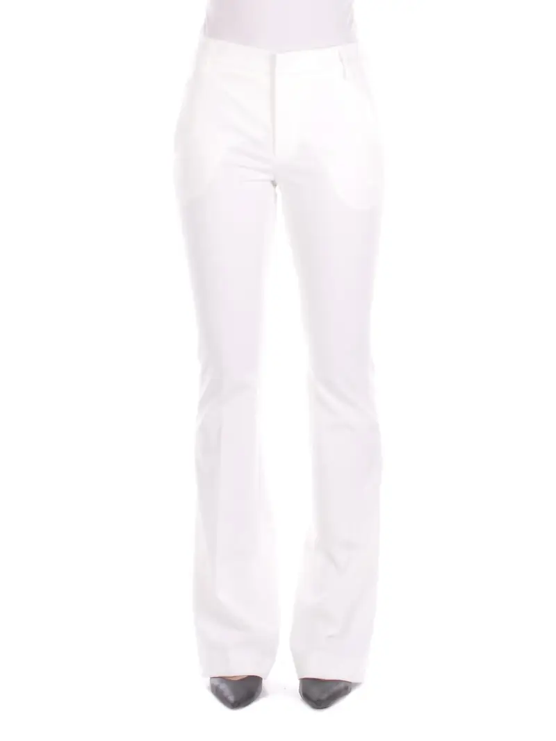 Pantalone Donna DONDUP Bianco Lexi
