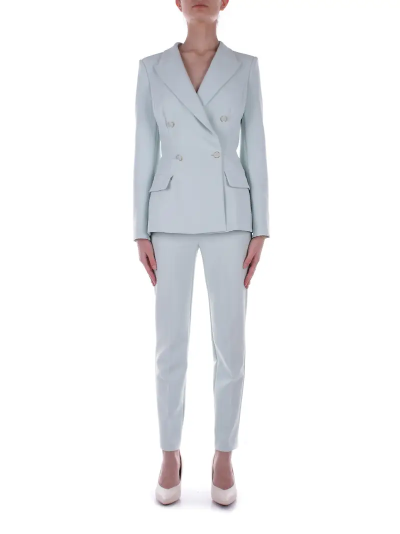 Pantalone Donna ELISABETTA FRANCHI Acqua Slim fit 1 pince