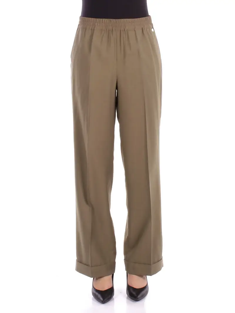Pantalone Donna LIU JO Green Pantalone cisvolto