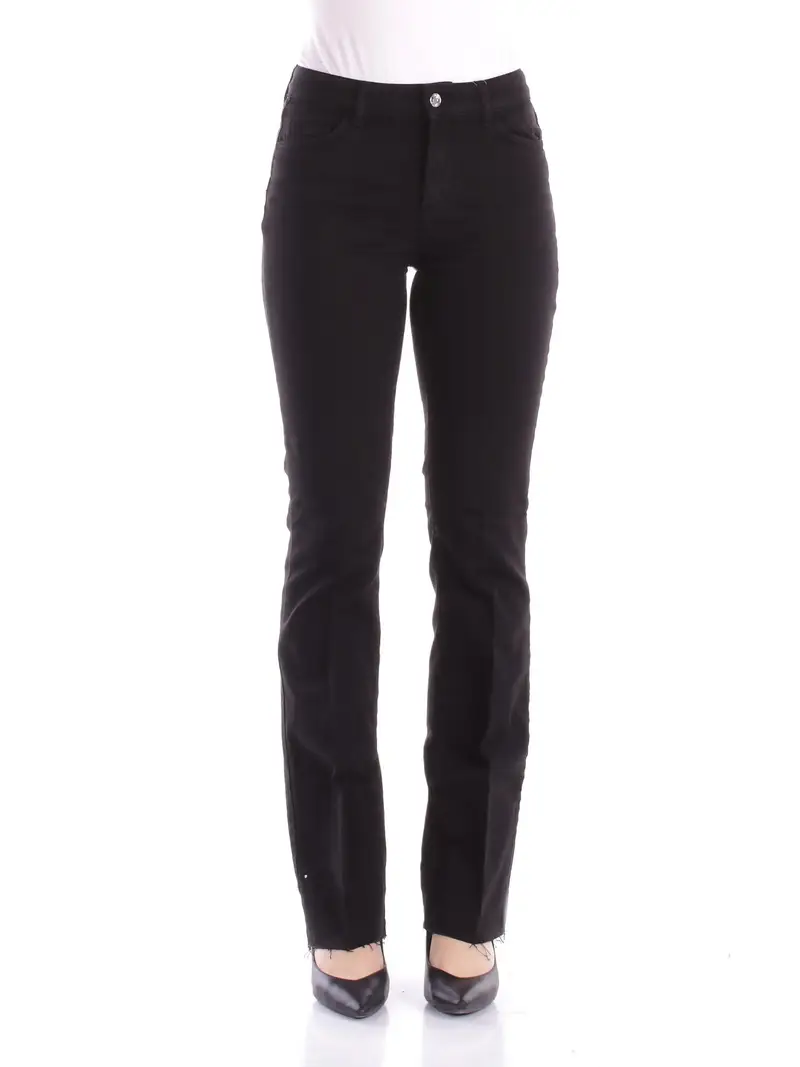 Pantalone Donna LIU JO Nero Pant. good repot h.w