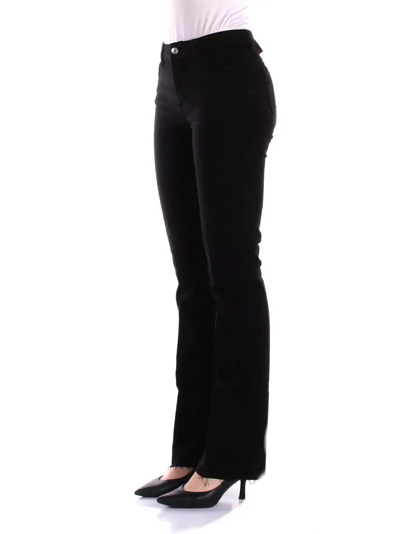 Pantalone Donna LIU JO Nero Pant. good repot h.w miniatura 2