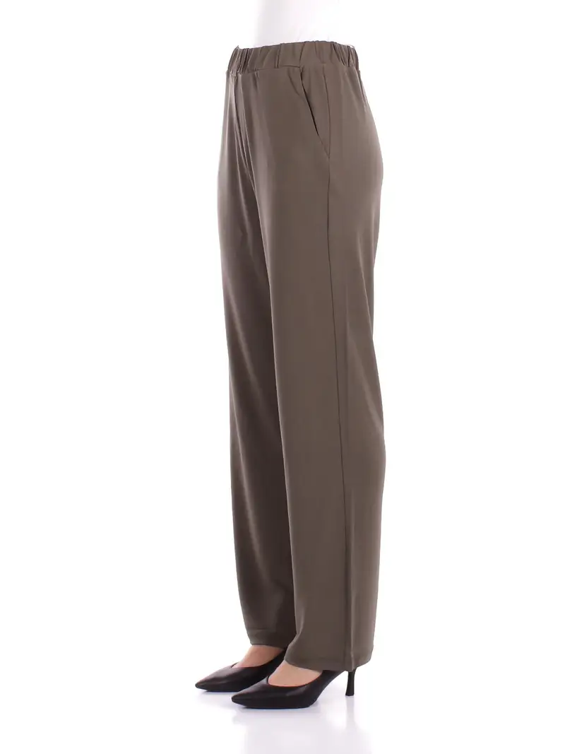 Pantalone Donna MAX MARA Verde scuro Pantalone in jersey miniatura 2