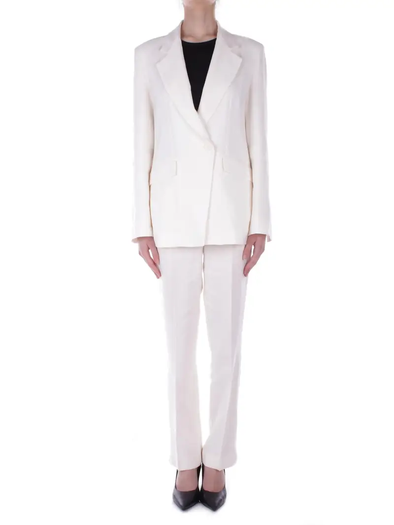 Pantalone Donna SEMICOUTURE Panna Pantalone pamela