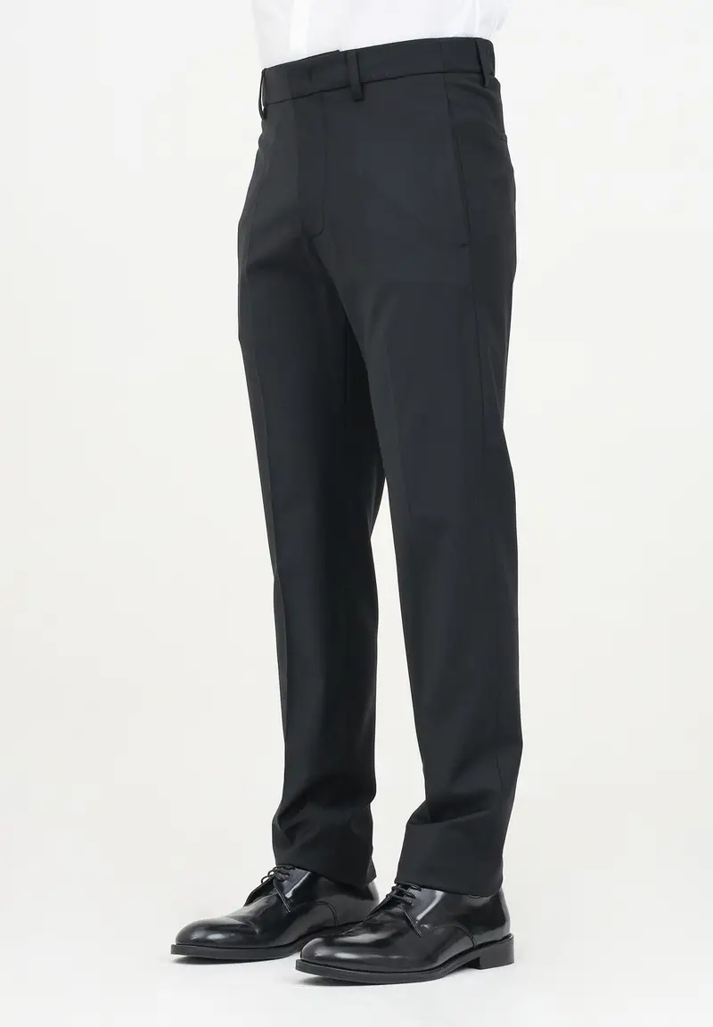 Pantalone elegante nero da uomo