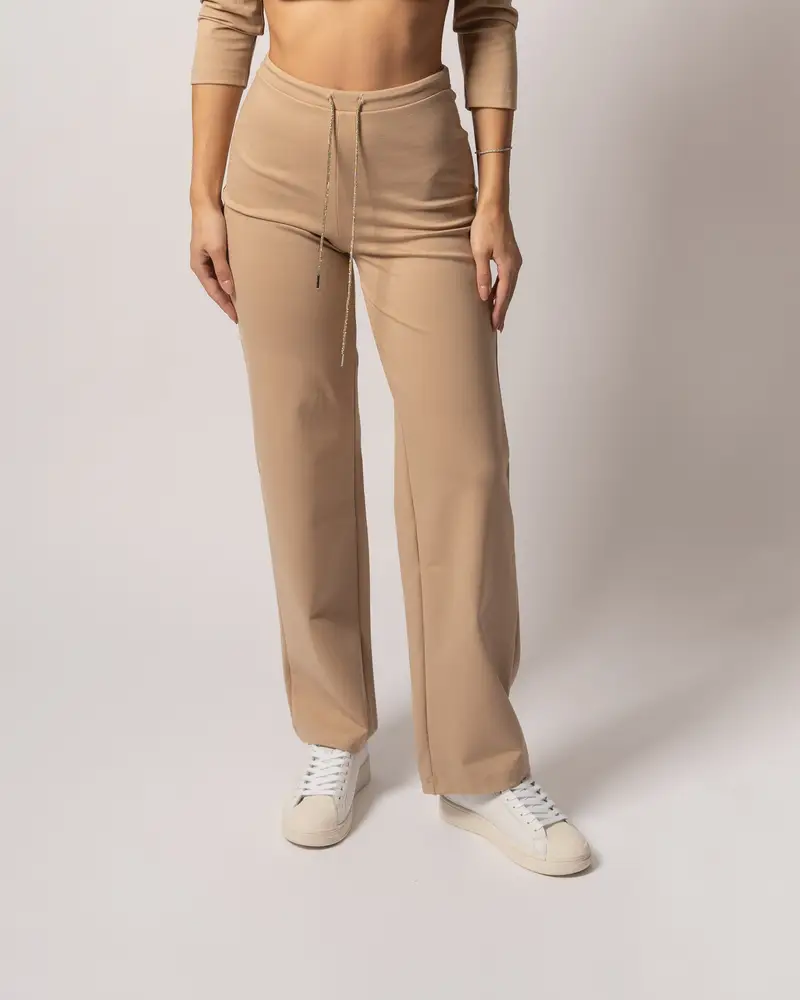 Pantalone Felpa Beige