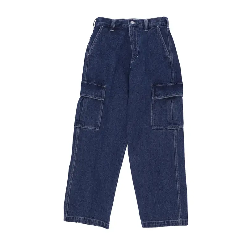 Pantalone Lungo Uomo Big Wig Cargo Denim Pant Stone Wash