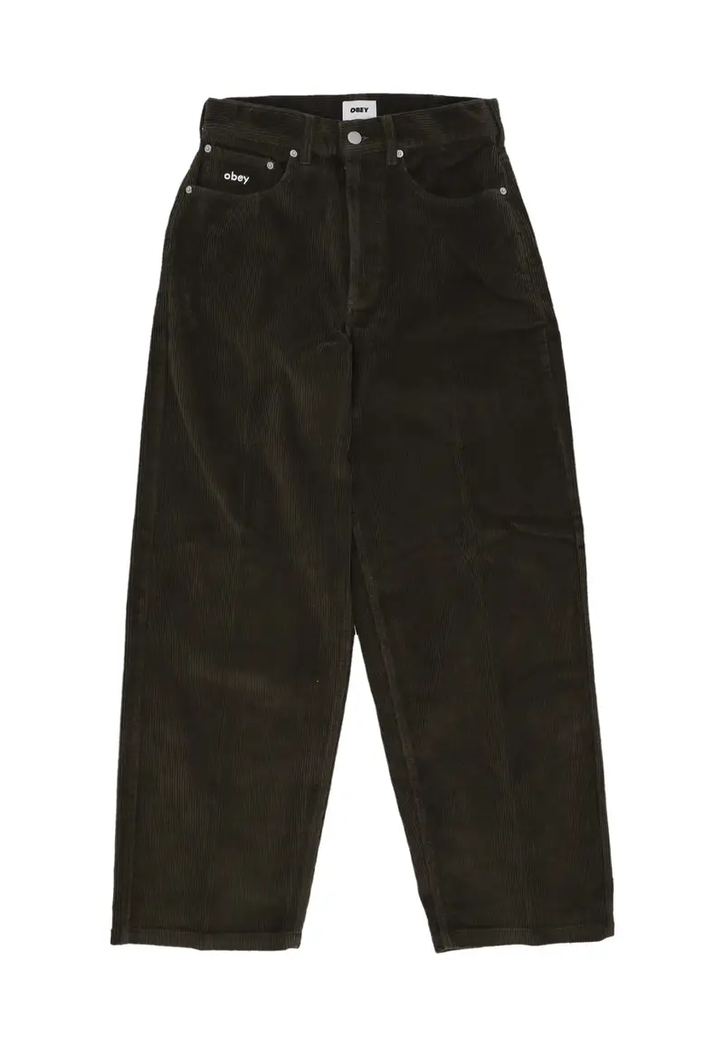 Pantalone Lungo Uomo Bigwig Baggy Corduroy Pant Rosin