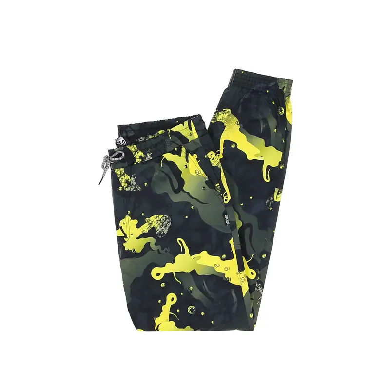 Pantalone Lungo Uomo Camo Jogger Yellow/black