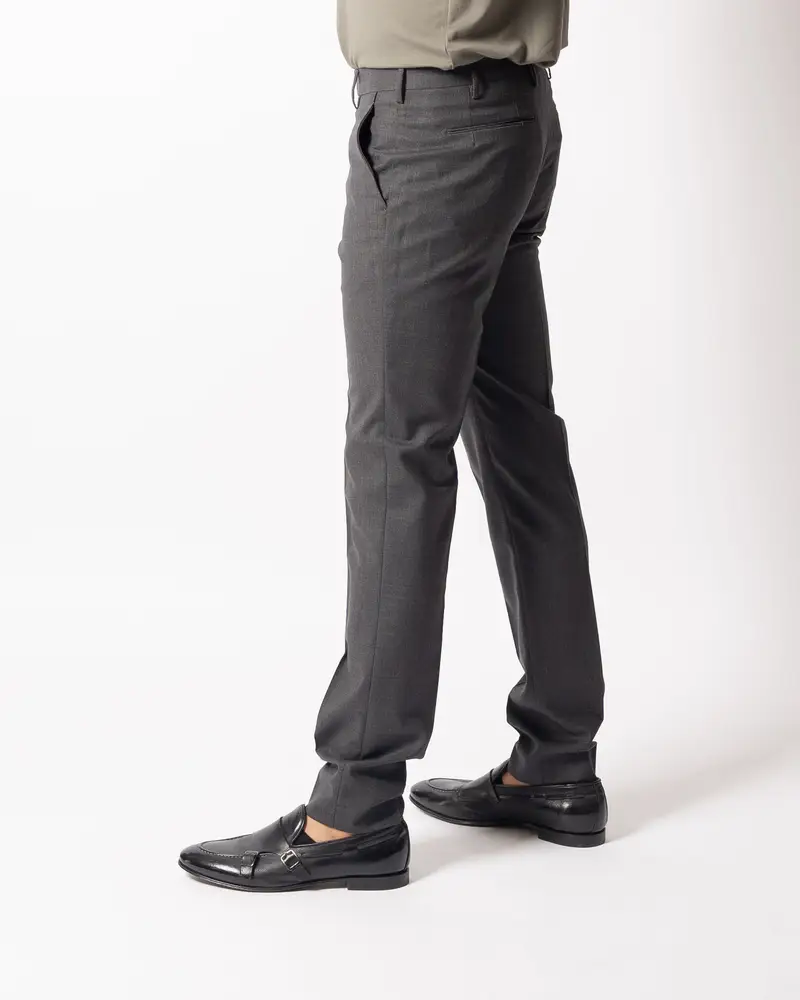 Pantalone Morello Lana Grigio miniatura 2