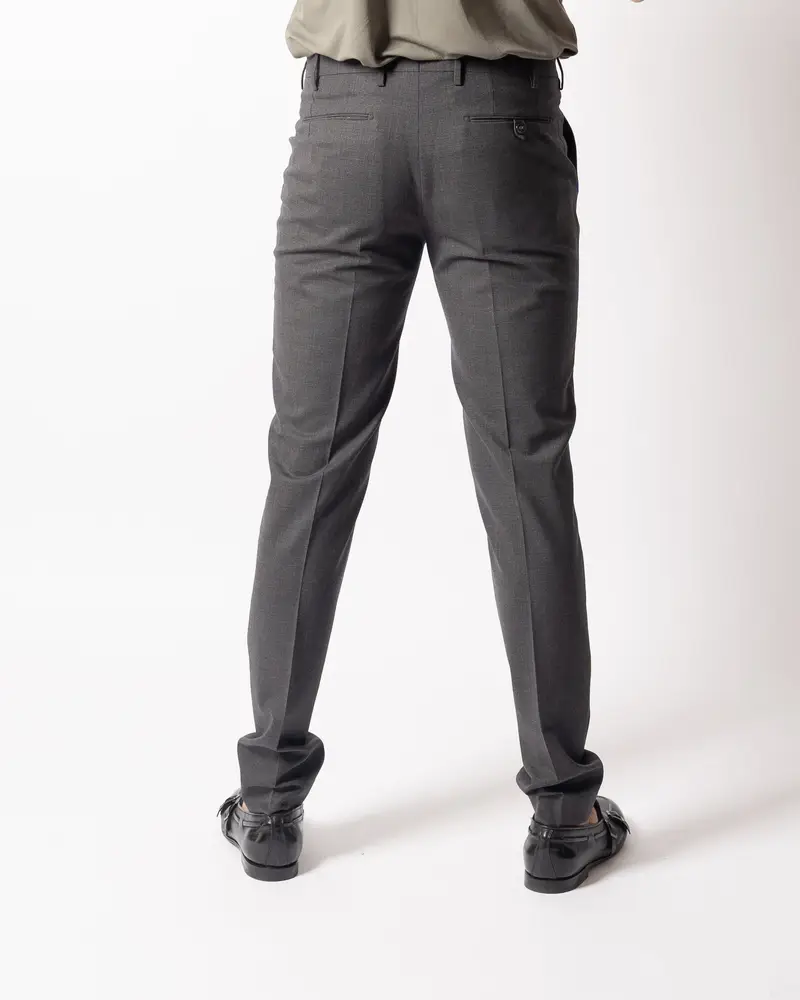 Pantalone Morello Lana Grigio miniatura 3