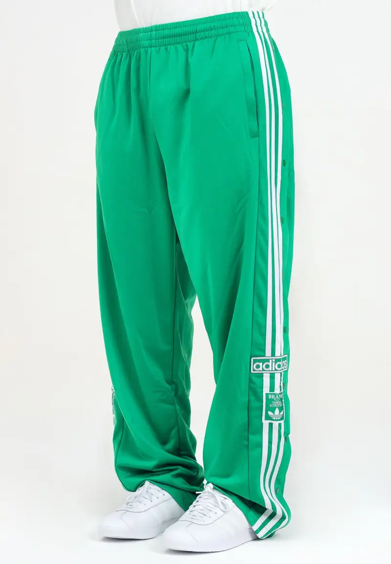 Pantalone sportivo Adibreak verde da uomo
