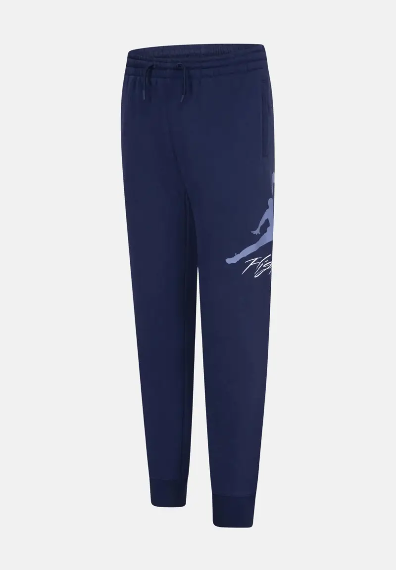 Pantalone sportivo blu da bambino con logo