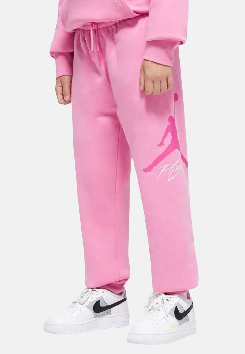 Pantalone sportivo Jumpman Baseline rosa da bambina